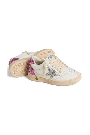 sneakers in pelle bianco GOLDEN GOOSE KIDS | GYF00439F00745311115